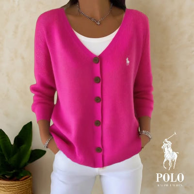 🇫🇷 Cardigan Élégant en Maille – Col V