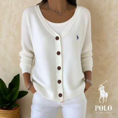 🇫🇷 Cardigan Élégant en Maille – Col V