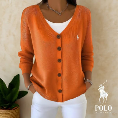 🇫🇷 Cardigan Élégant en Maille – Col V