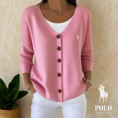 🇫🇷 Cardigan Élégant en Maille – Col V