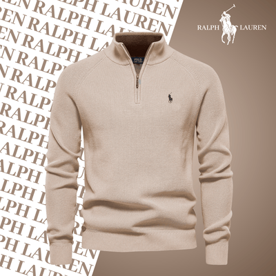 Pull Col Zippé  R&L (DÉSTOCKAGE)