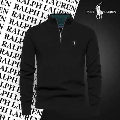 Pull Col Zippé  R&L (DÉSTOCKAGE)